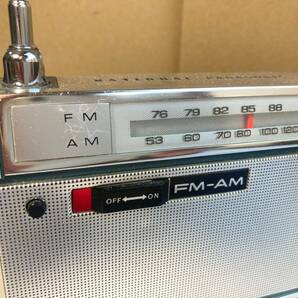 動作品【中古ラジオ】パナソニック 2バンドラジオ(FM/AM)  よく鳴り、音質も良いです。の画像3