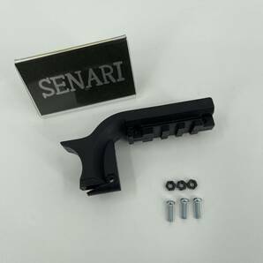 S-1405/サバゲー/ ベレッタ M9用 20mm アンダーレール レイル マウント 拡張パーツ 樹脂製 BERETTA刻印 / ブラック 黒の画像7