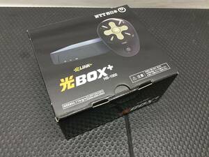 【STB】 未使用 NTT西日本 HB-1000 光BOX+ BlueToothリモコン