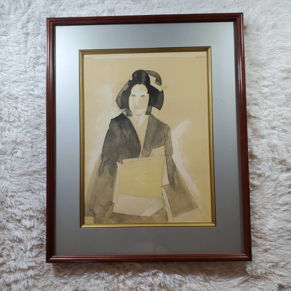 Togyu drawings Okumura Togyu self-selected drawings collection Women's paintings Title unknown, artwork, painting, portrait