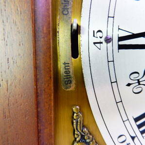 ♪♪ ドイツ製 ウルゴス社 豪華装飾 3曲チャイム ムーンフェーズ付き ８日巻き テンプ式 置時計 可動品 ♪♪の画像10