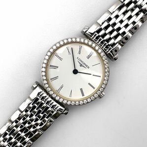 【美品・稼働品】ロンジン Longines グランドクラシック L4.241.0 クォーツ ダイヤモンド ダイヤ