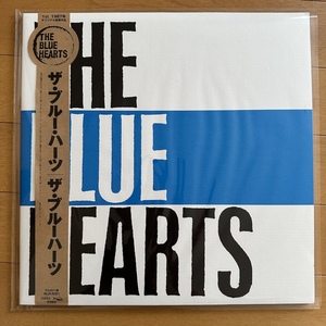 美品 希少 THE BLUE HEARTS ザ・ブルーハーツ 「ザ・ブルー・ハーツ THE BLUE HEARTS」 2017年 初回生産限定盤 LP MEJR-30001 帯付