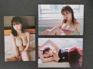 ポストカード 3種 田中美久 セブンネット限定特典 　blt graph.vol.99