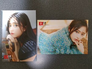 ポストカード　2種　井上和　乃木坂46　ＥＸ大衆 2024年1・2月号 　セブンネット限定特典