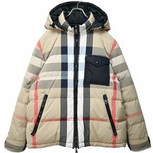 現行　バーバリー　burberry ダウンジャケット　リバーシブル　チェック