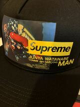 SUPREME JUNYA WATANABE COMME des GARCONS MAN Nature 5-Panel cap BLACK シュプリーム　キャップ　ジュンヤワタナベ　ギャルソン　24ss_画像8