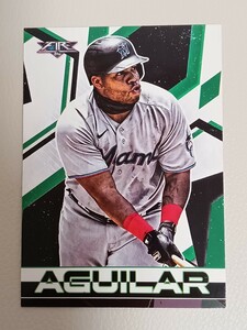 MLB 2021 TOPPS FIRE アギラー アギラル AGUILAR 西武 ライオンズ ベース #154