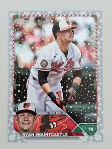 MLB 2023 TOPPS HOLIDAY MEGA BOX マウントキャッスル MOUNTCASTLE メタリック パラレル 