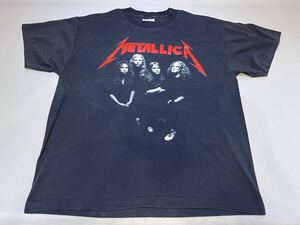 リプリント 88年 メタリカ ビンテージ Tシャツ XL 黒 メタル ロック ラップ ハードコア 当時物 METALLICA METAL ROCK RAP HARDCORE FOG