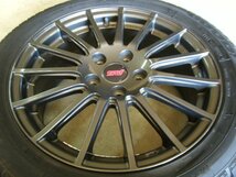 VM レヴォーグに! 美品! スバル 純正 STI アルミ 17×7J ET55 PCD114.3-5H 2021年製 215/50R17 GOODYEAR オールシーズン タイヤ 4本 P3584_画像5