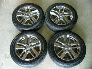 C26 セレナ ライダー 純正 オーテック アルミ 16×6J OFF45 PCD114.3-5H 2019年製 195/60R16 BRIDGESTONE ECOPIA NH100RV タイヤ 4本 P3608