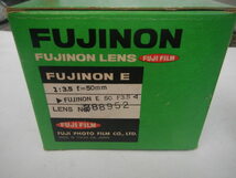 FujiFIlM カメラレンズ1 1 3.5 f=50mm_画像3