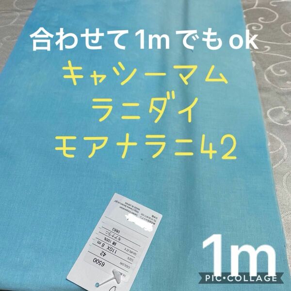 キャシーマム　1m ラニダイ　ハワイアンキルト　むら染め