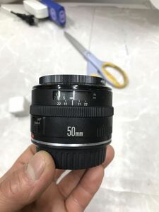 中古　Canon LENS EF 50mm 1:1.8