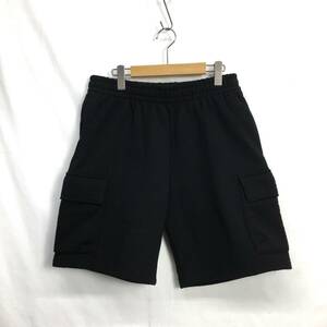 KZ7734★Supreme : 23ss Small Box Baggy Cargo Sweatshort★S★黒 シュプリーム バギーカーゴ スウェットショーツ ショートパンツ