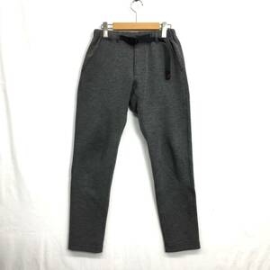 KZ7757★GRAMiCCi : TECH KNIT SLIMFIT PANTS★M★グレー系 グラミチ テックニットスリムフィットパンツ