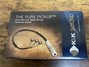 最終出品　k&k PURE MINI ピックアップ　アコースティックギター
