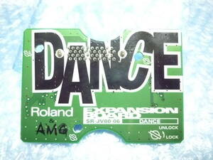 Roland/ Roland SR-JV80-06 DANCE источник звука панель расширение панель 240210