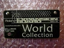 Roland/ローランド SRX-09 World Collection 音源ボード エクスパンションボード 2403_画像1