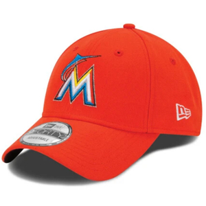 NEW ERA MLB 9FORTY THE LEAGUE 940 CAP 10489617 ORANGE（Miami Marlins マイアミマーリンズ）ニューエラ キャップ オレンジ