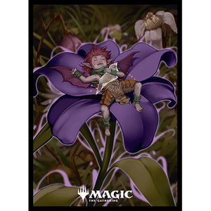  Magic : The *gya The ring player z card sleeve L drain. forest . flower MTGS-279( Magic The gya The ring )