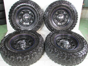 *DAYTONA# Daytona steel #139.7-6H/16-7J/+16#LT 245/75R16#120/116Q 10PR#YOKOHAMA# Geolandar M/T#G003# Hilux Surf 