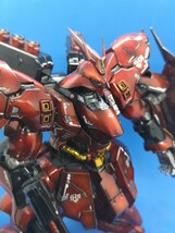 ＲＧ 1/144 サザビー　ガンプラ塗装済完成品　キャンディー塗装　機動戦士ガンダム　逆襲のシャア_画像7