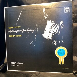 Sonny Stitt / Sonny Stitt Plays Arrangements From The Pen Of Quincy LP Roulette・NIPPON COLUMBIA