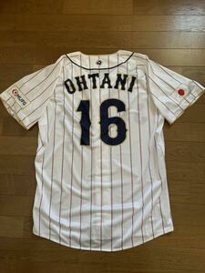 大谷翔平 2023 WBC オーセンティック ユニフォーム ホーム サイズ L Shohei Ohtani Japan authentic Jersey size L