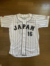 大谷翔平 2023 WBC オーセンティック ユニフォーム ホーム サイズ L Shohei Ohtani Japan authentic Jersey size L_画像3