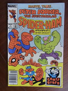 1983年アメコミSpider-Manのパロディー「Spider-Ham」