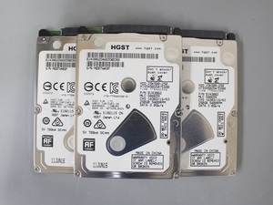 ●即決 ★HGST★HTS545025A680■SATA 2.5インチ 5400rpm 7mm 250GB×3個セット 動作確認済み◎