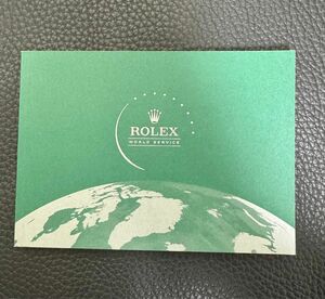 ROLEX ロレックス　ワールドサービス　冊子