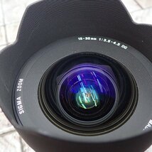 シグマ AF 15-30mm F3.5-4.5 DG EX ASPHERICAL IF キャノン用 ケース付属 1円スタート_画像7