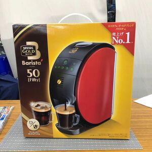 新品 ネスカフェ バリスタ Fifty SPM9639-R Barista 50 NESCAFE ゴールドブレンド コーヒーメーカー レッド 