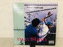 h0220-30★ レコード MC Shan Time for Us to Defend [Analog] 12 Single ヒップホップ LP_画像1