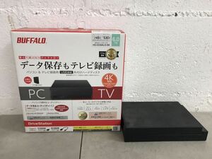 t0308-05☆ 電子機器 外付けハードディスク BUFFALO HD-EDS6U3-BE/I-O DATA HDCZ-UTL2KB まとめて 2点