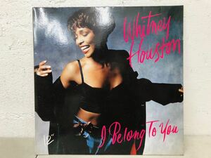 b0305-25★ LP レコード HIPHOP /Whitney Houston / I Belong To You