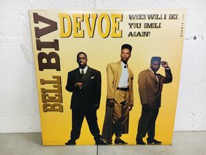 z0223-30 ★ レコードLP / BELL BIV DEVOE / When will I see you smile again / HIPHOP / ヒップホップ