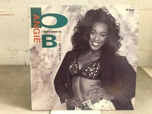 r0318-39★レコードLP / R&B / HIPHOP/ ヒップホップ　B ANGIE B I DON'T WANT TO LOSE YOUR LOVE (4VER)