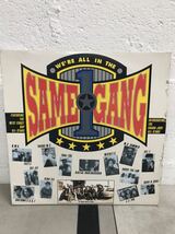 t0229-44☆ レコード HipHop West Coast Rap We're All in the Same Gang LP_画像1