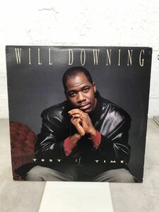 t0314-49☆ レコードLP WILL DOWNING/TEST OF TIME HipHop