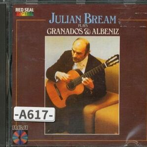 【RCA】ジュリアン・ブリーム・プレイズ・グラナドス＆アルベニス  ギター  -A617- CDの画像1
