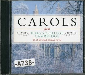【EMI】25のポピュラー・キャロルズ　ケンブリッジ大学キングズカレッジ合唱団　　　-A738-　CD