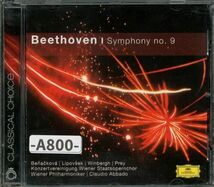 【DG】ベートーヴェン　交響曲第9番「合唱」　アバド、ウィーンフィル　　-A800-　CD_画像1