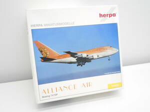 1277 模型祭 ヘルパ herpa アライアンス・エア ボーイング 747SP ALLIANCE AIR 1/400 561679