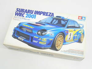 1318 模型祭 タミヤ スバル インプレッサ WRC 2001 1/24 24240 SUBARU IMPREZA 未組み立て 箱ダメージ有