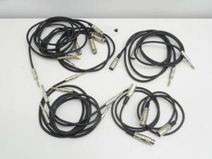 音響祭 ⑩ クラシックプロ マイクケーブル アソート Classic Pro High Grade Professional Microphone Cable 11本 動作未確認