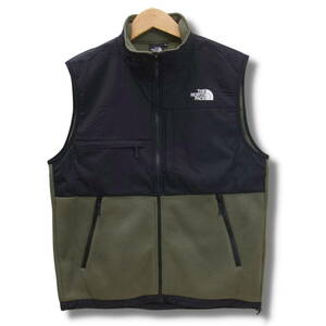 即決☆ノースフェイス デナリベスト NT/Lサイズ Denali Vest NA72332 国内正規品 デナリ 黒 緑 防寒 クラシック